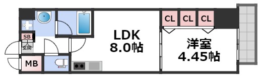 11階の間取り図