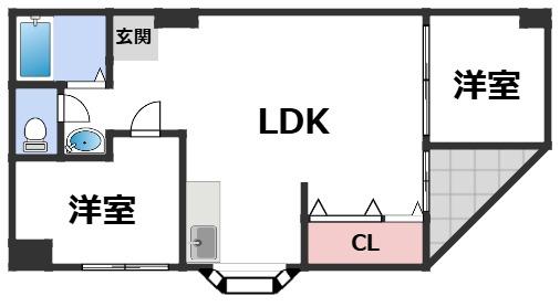 3階の間取り図