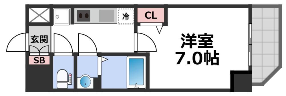 11階の間取り図