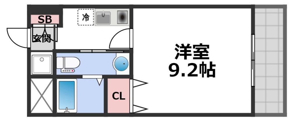 7階の間取り図