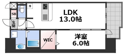 14階の間取り図