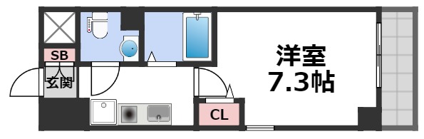 5階の間取り図