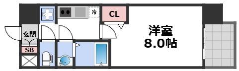 9階の間取り図