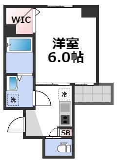 6階の間取り図