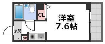 7階の間取り図