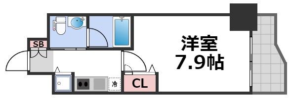 9階の間取り図