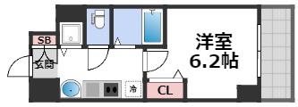 8階の間取り図