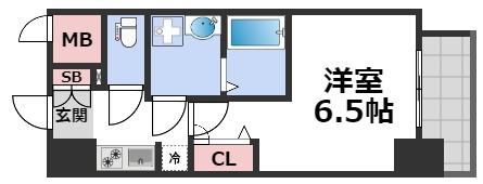 6階の間取り図