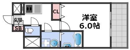 5階の間取り図