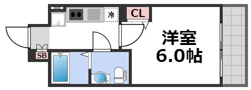 13階の間取り図