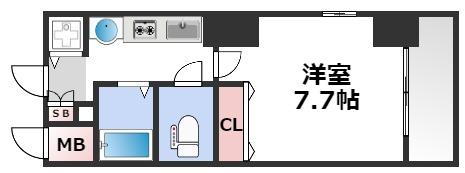 7階の間取り図
