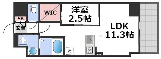 10階の間取り図
