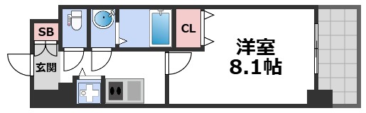 2階の間取り図