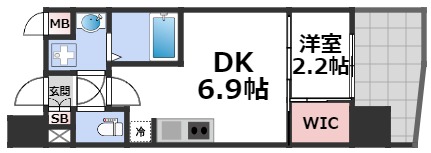 8階の間取り図