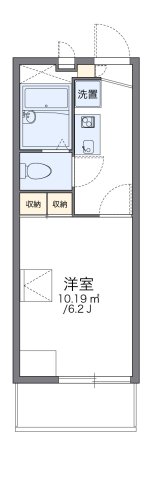 2階の間取り図