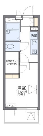 代表的な間取のため実際の間取とは異なる場合があります