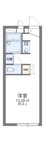 1階の間取り図