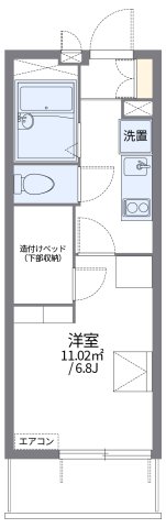 4階の間取り図