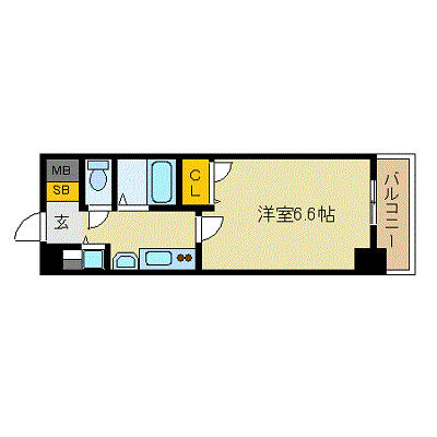 14階の間取り図