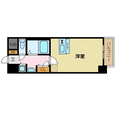 5階の間取り図