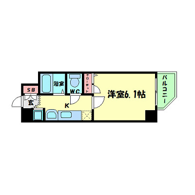 10階の間取り図