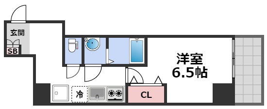 13階の間取り図