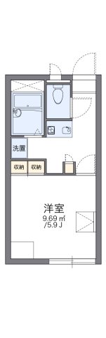 2階の間取り図