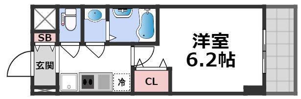 7階の間取り図