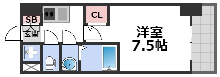 13階の間取り図