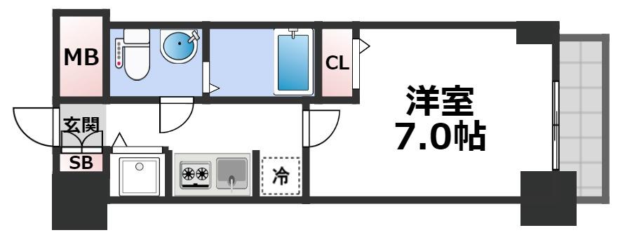 13階の間取り図