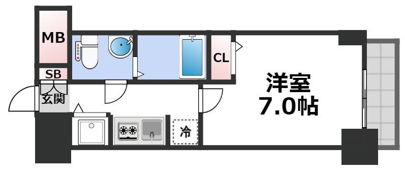 3階の間取り図