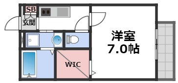 1階の間取り図