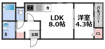 3階の間取り図