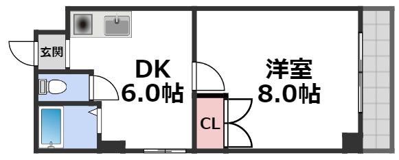 3階の間取り図