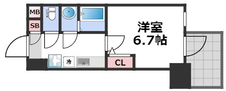 11階の間取り図