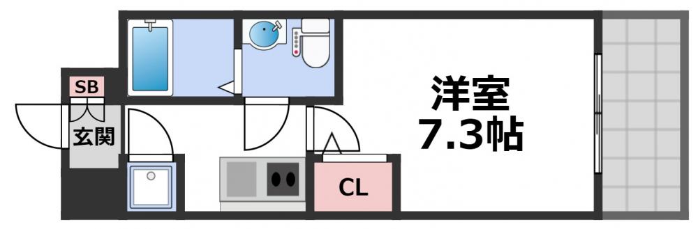 5階の間取り図