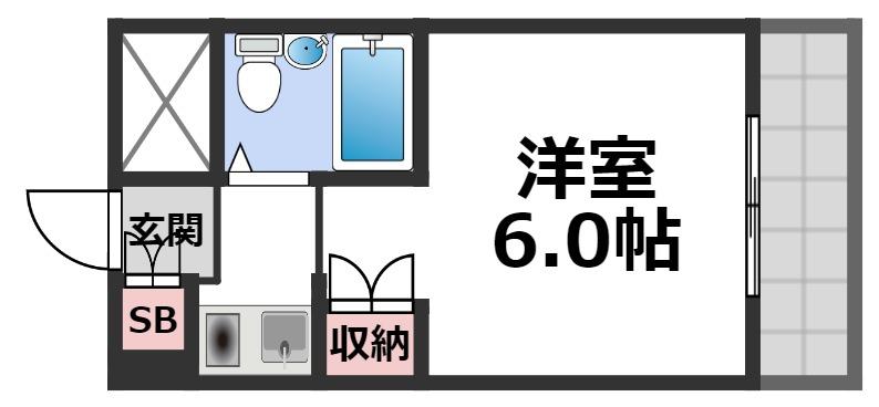 3階の間取り図