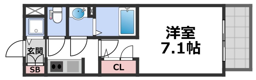 9階の間取り図