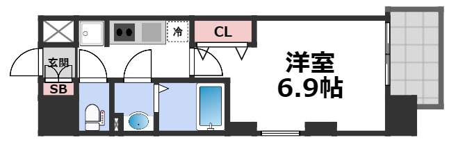 13階の間取り図