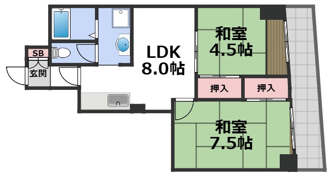間取図