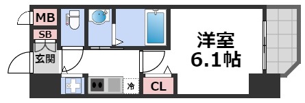 10階の間取り図