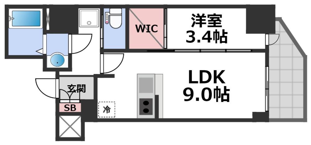 15階の間取り図