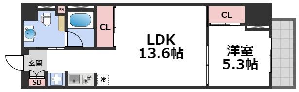 10階の間取り図
