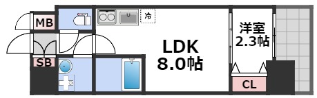 5階の間取り図