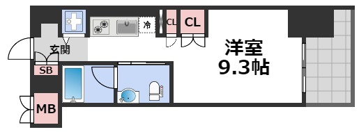 7階の間取り図