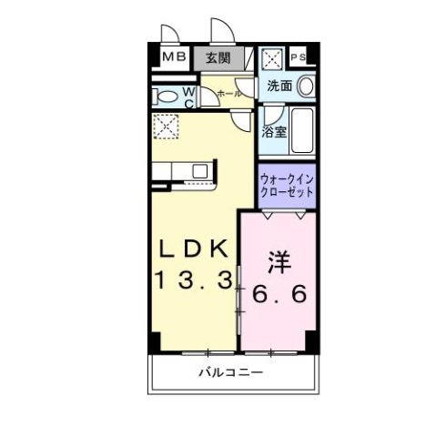 1階の間取り図