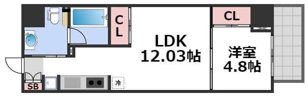 9階の間取り図