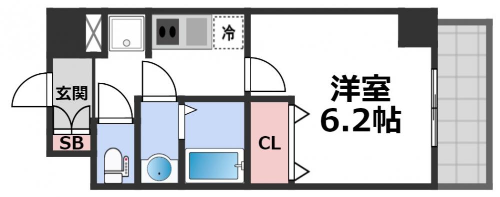 5階の間取り図