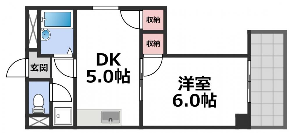 3階の間取り図