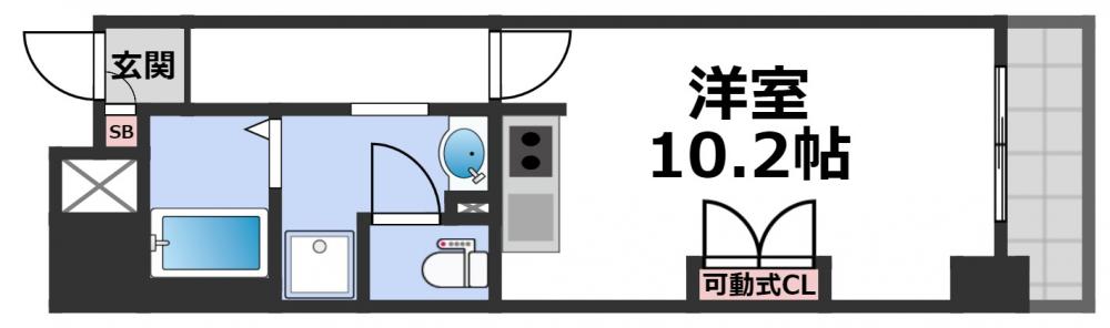 9階の間取り図